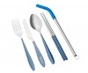 Zestaw sztućców ze stali nierdzewnej MIZU Urban Cutlery Set niebieski Ocean Blue
